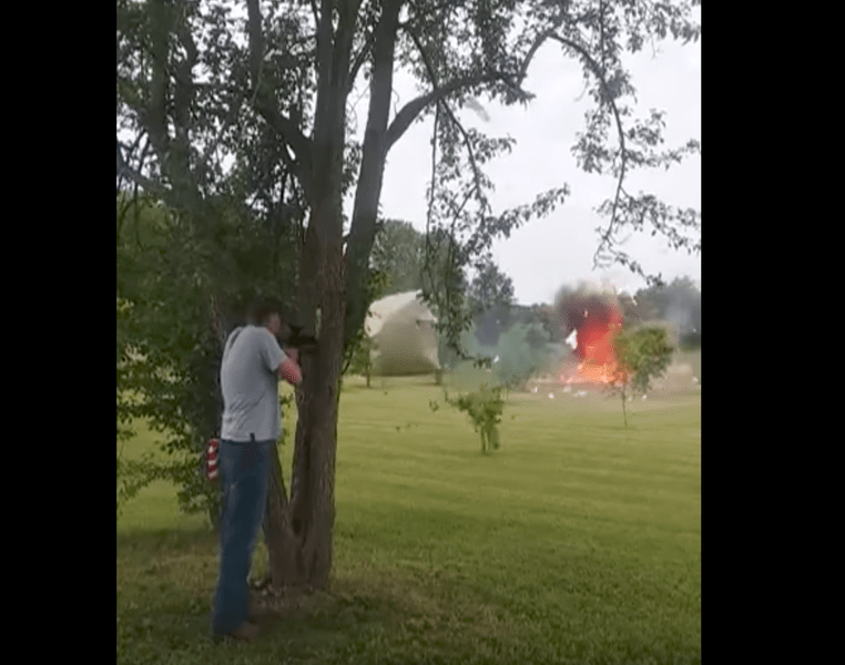 Watch This Dude Blow up a Fridge and Nearly Get Killed by it Thrillist