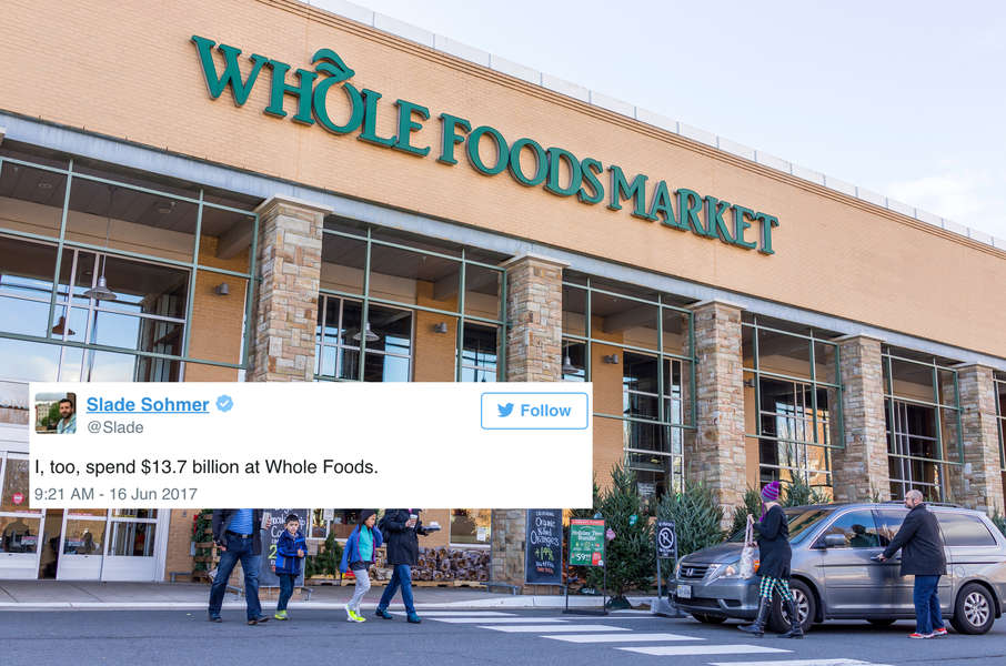 Amazon's Whole Foods Takeover Draws Hilarious Reactions on Twitter