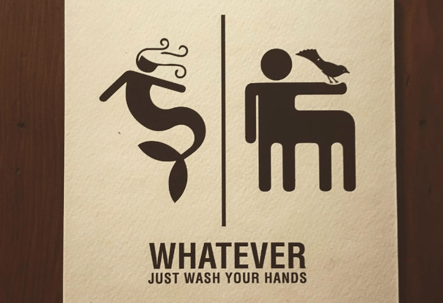 Funny Bathroom Signs 10 Hilarious Bar Bathroom Sign Ideas Thrillist