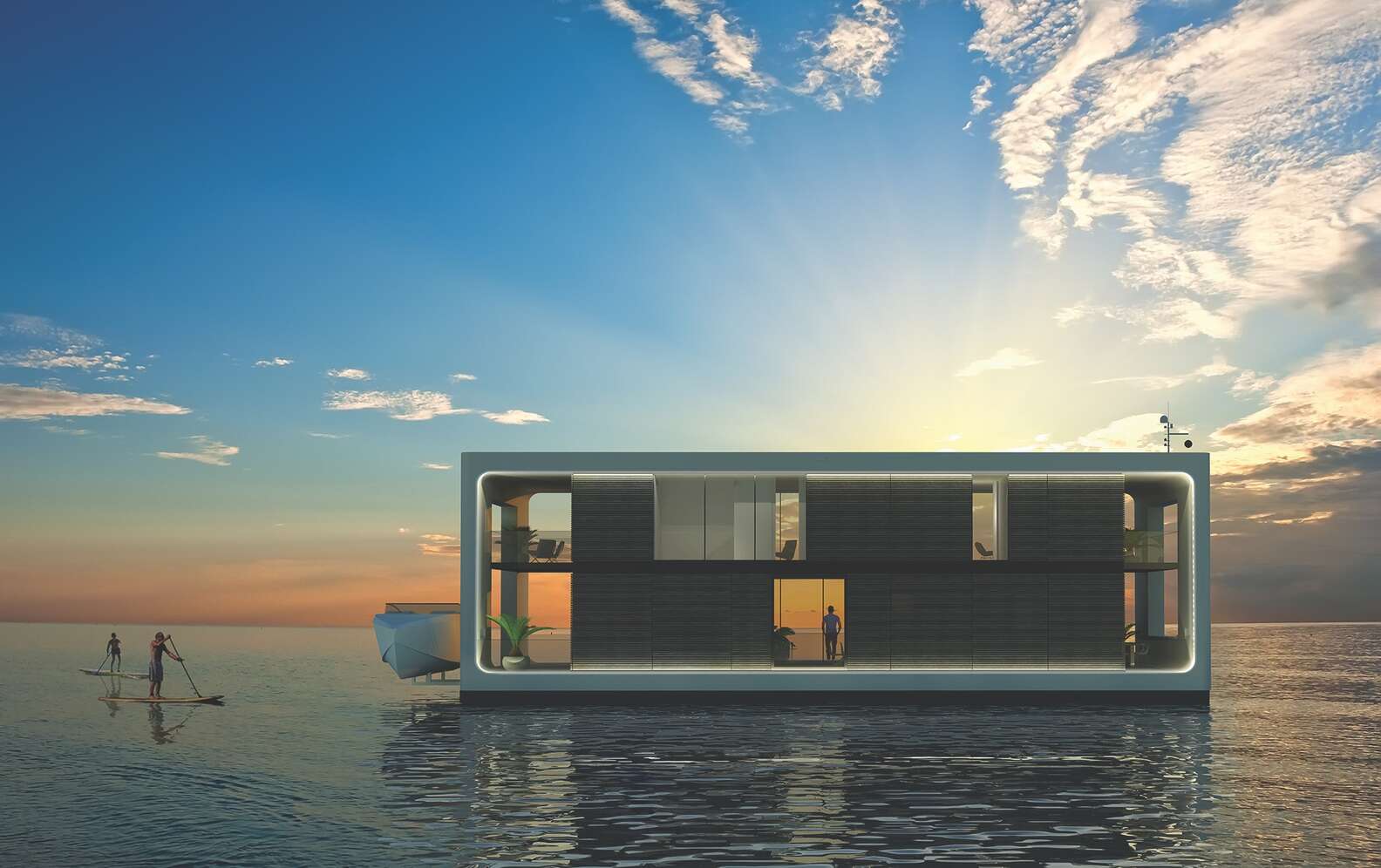 These Luxury Floating Houses Can Survive Hurricanes Thrillist