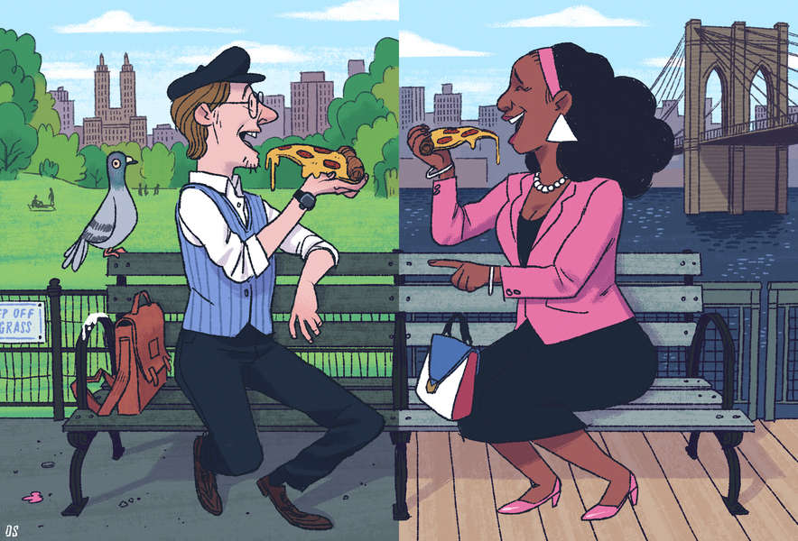 Uptown Vs. Downtown Two New Yorkers Duke It Out Thrillist