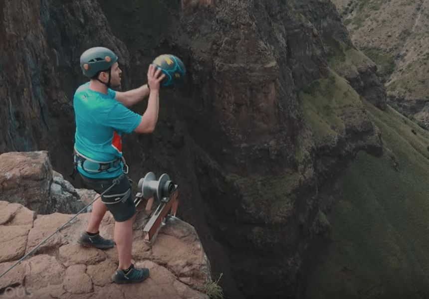 Highest Basketball Shot Guinness World Record Broken By YouTubers Thrillist