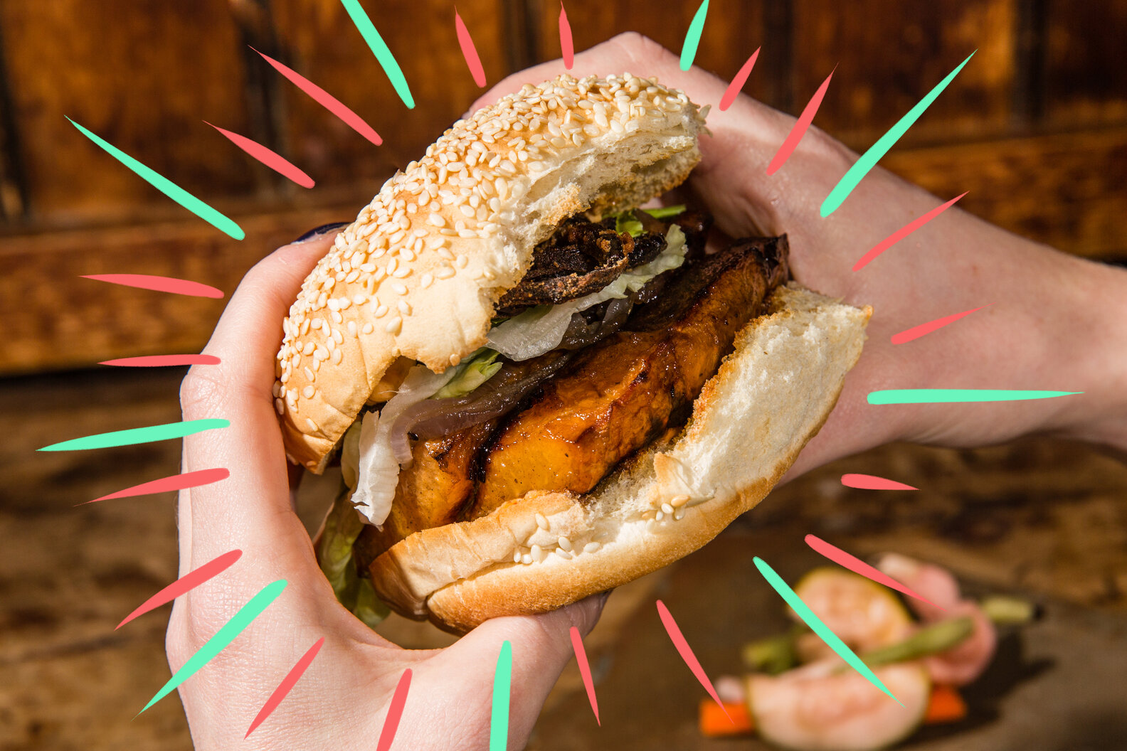 This Restaurant Serves a Burger Made From Cantaloupe Thrillist Australia