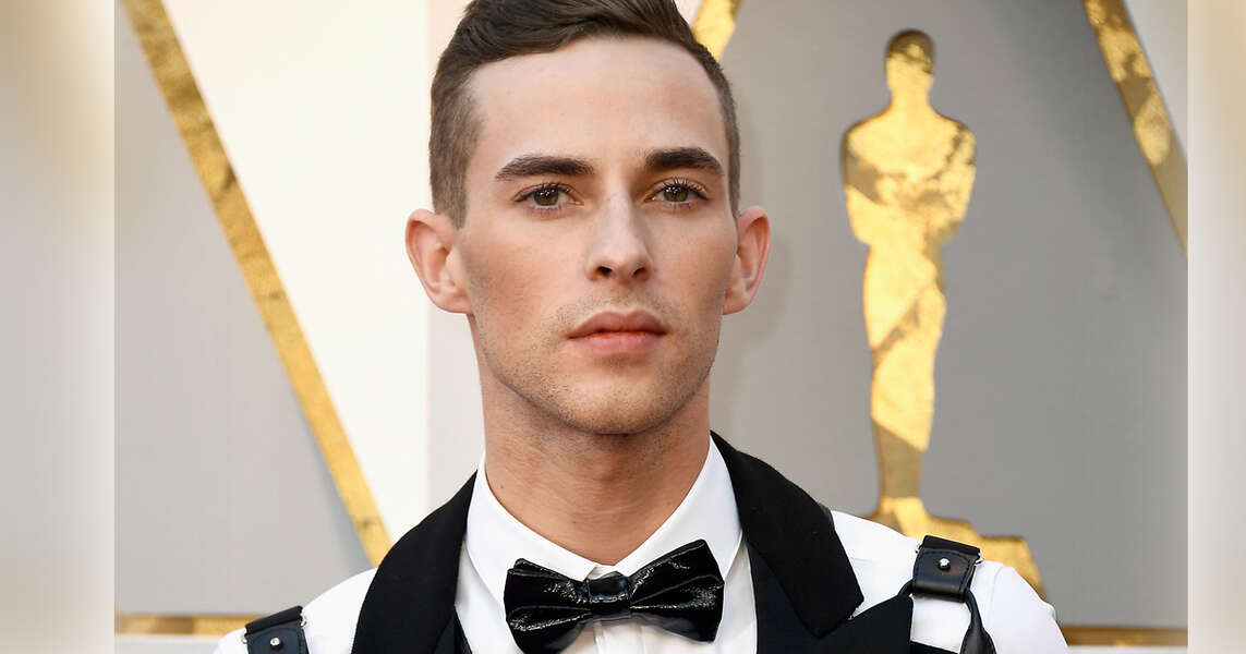 Oscars 2018 Olympian Adam Rippon Wears Leather Harness Red Carpet