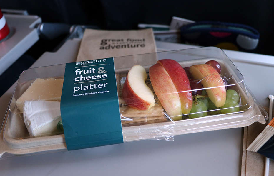 Why Cheese Plates Are the Best Airplane Food You Can Buy Thrillist