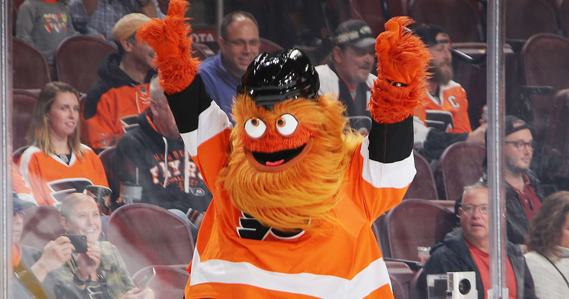 Gritty's Origin Story How the Philadelphia Flyers Mascot Was Created Thrillist