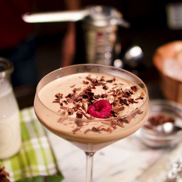 Ultimate Chocolate Martini Recipe Ayza's Raspberry Chocolate Martini