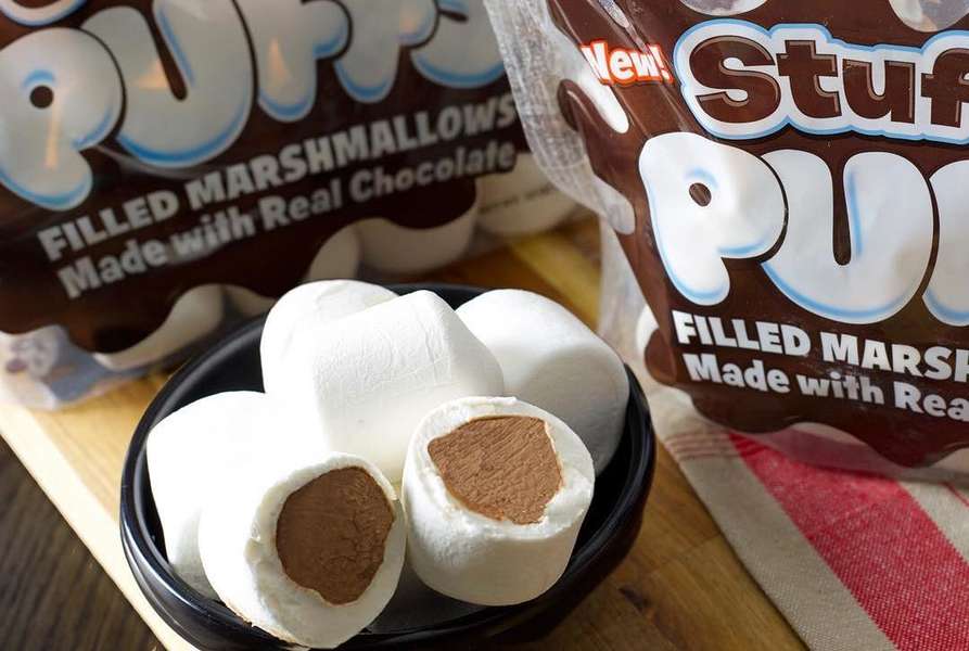 Stuffed Puffs The Chocolate Stuffed Marshmallows Perfect for S'Mores