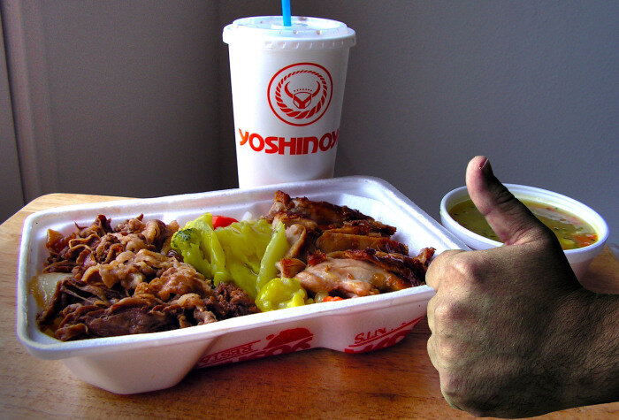 Yoshinoya Combo Bowl