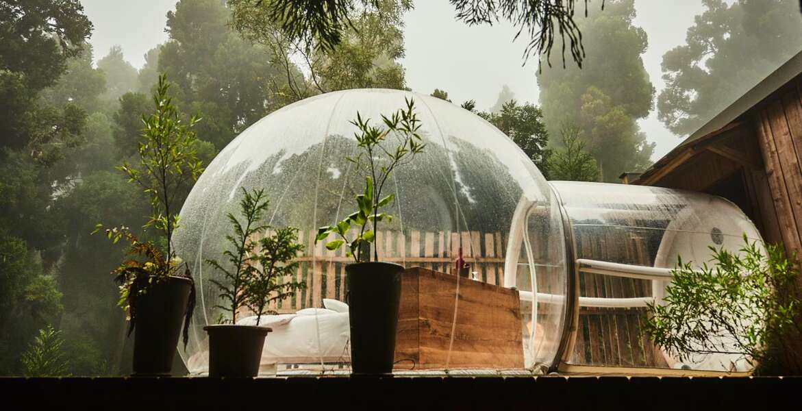 Volcano Hotel Sleep in a Bubble on La Reunion Island Thrillist