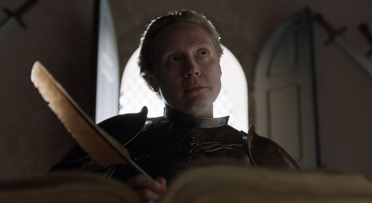 Game of Thrones Finale What Did Brienne Write in the Book of Knights