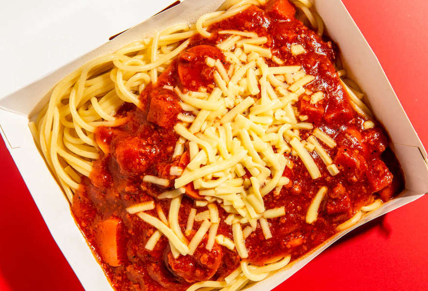 Filipino Spaghetti History How the Hot Dog Packed Pasta Took Over
