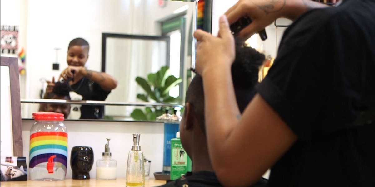ProjectQ Salon Specializes In Haircuts For LGBTQ+ Youth Videos NowThis