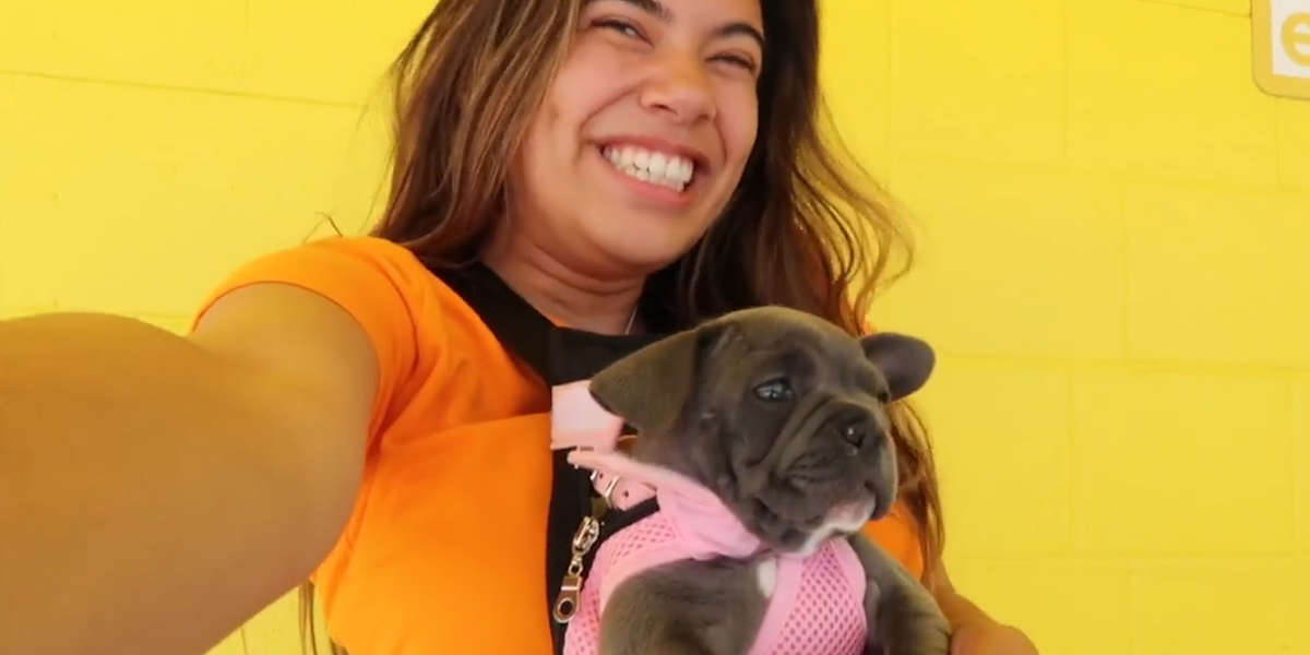 New Dog Mom Documents Every Milestone Videos The Dodo