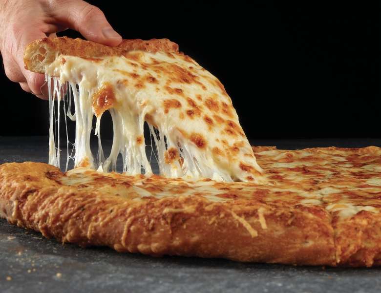 Papa John's Extra Cheesy Alfredo Garlic Parmesan Crusted Pizza Is Out Now Thrillist