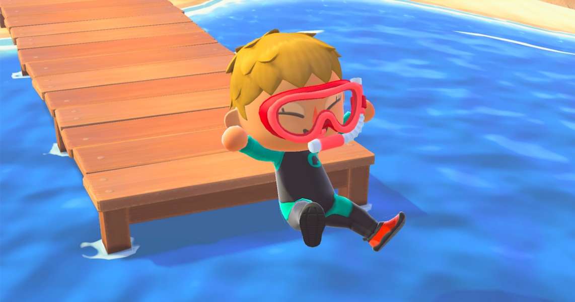Swimming in Animal Crossing How to Swim, Get a Wetsuit & More Thrillist