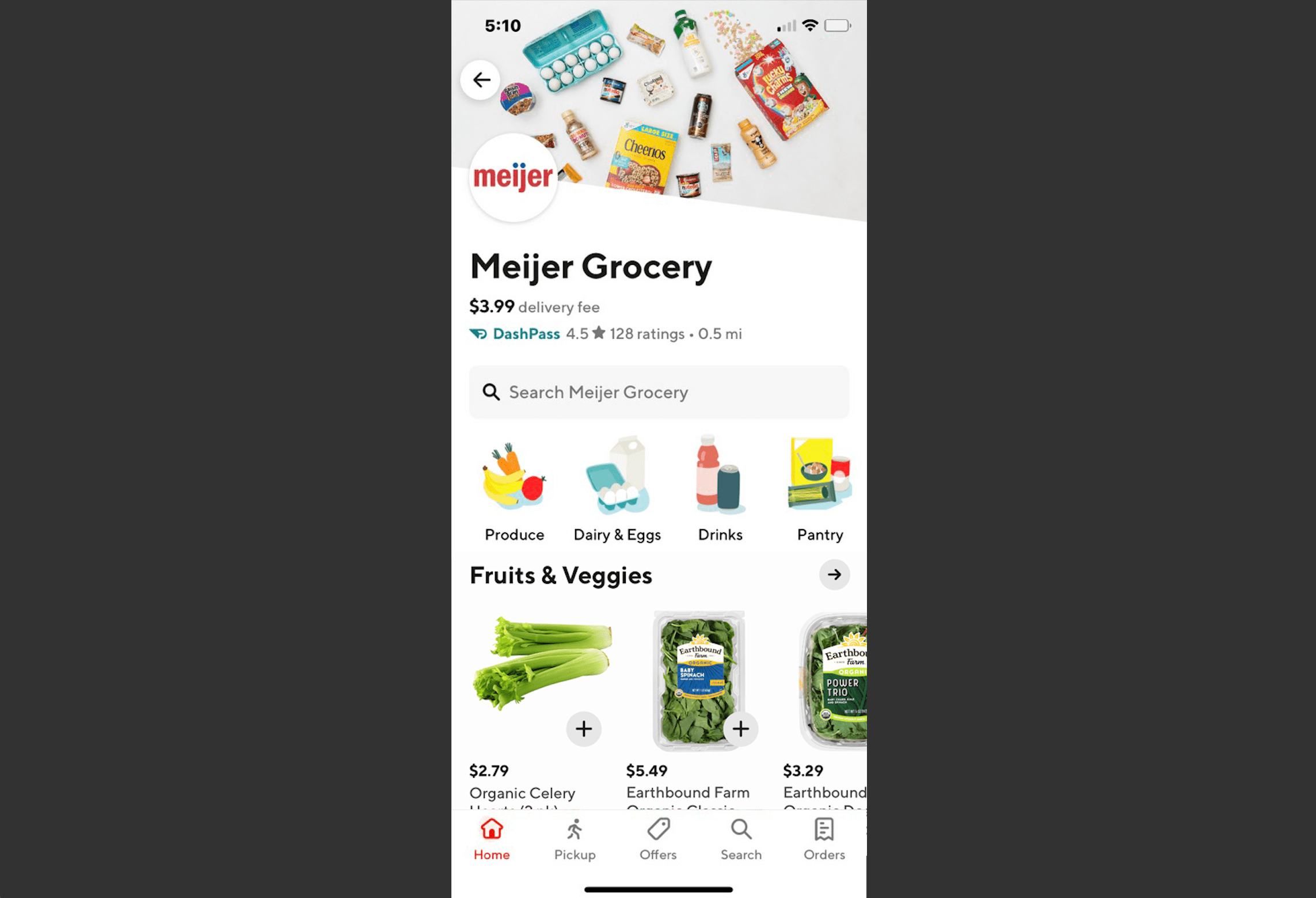 DoorDash Grocery Delivery New Service Promises Under an Hour Wait