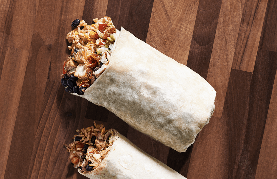 Moe's Grande Homewrecker Burrito Giant New Burrito Weighs 2 Pounds