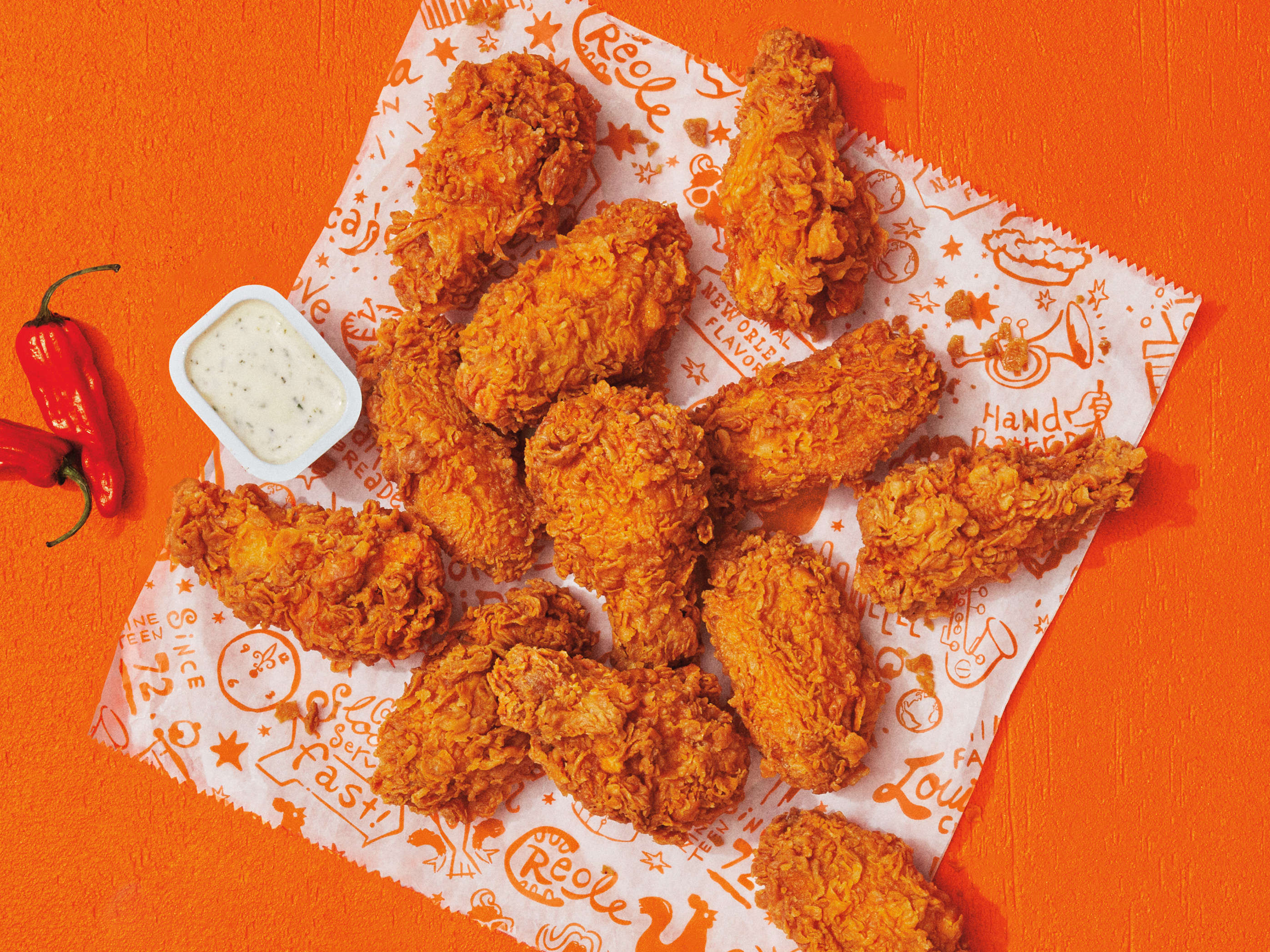 Spice Up Your Life Trying the Infamous Ghost Pepper Wings at Popeyes