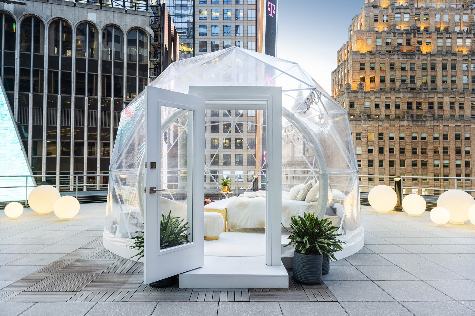 Airbnb Times Square Terrace How to Sleep Under the Ball on New Year's