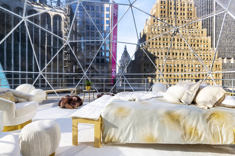 Airbnb Times Square Terrace How to Sleep Under the Ball on New Year's