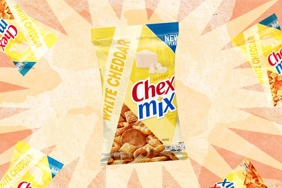 White Cheddar Chex Mix Arriving in Store Snack Aisles Now Thrillist