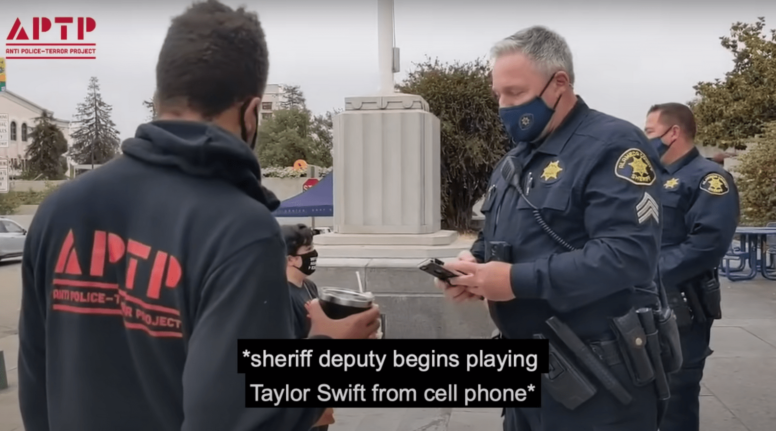 Officer Plays Taylor Swift Song While Being Recorded To Prevent Video
