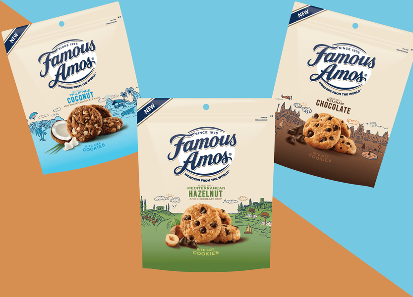 Famous Amos Launches 3 New Cookie Flavors Thrillist