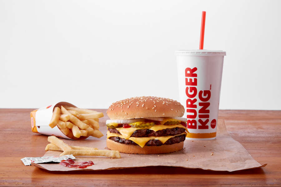 Burger King's Double Quarter Pound King Returns to the Menu Thrillist