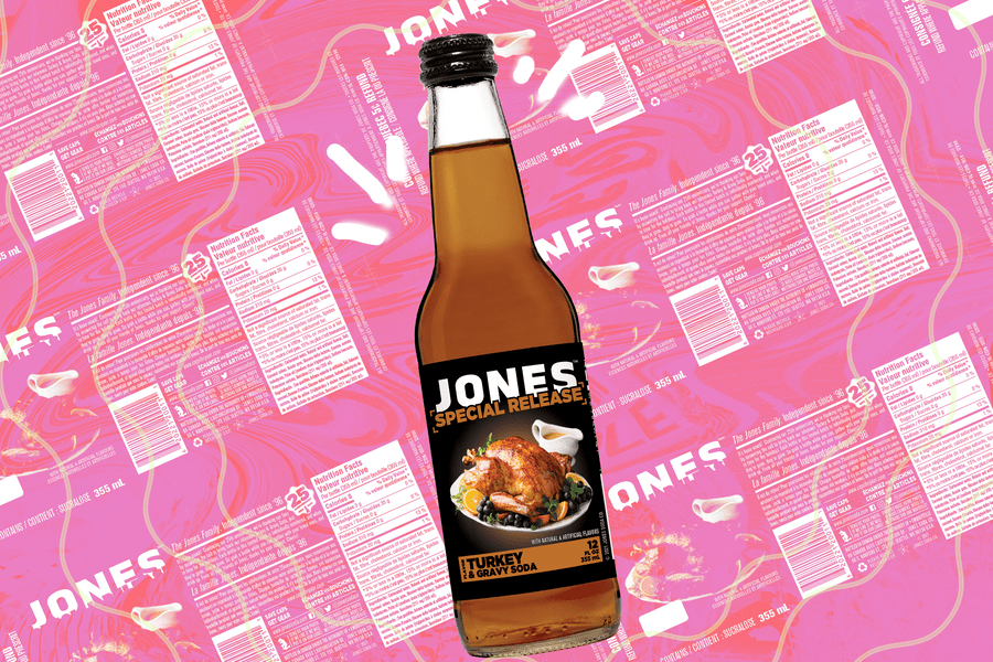 Jones Soda Launched Limited Edition Turkey & Gravy Soda for Your
