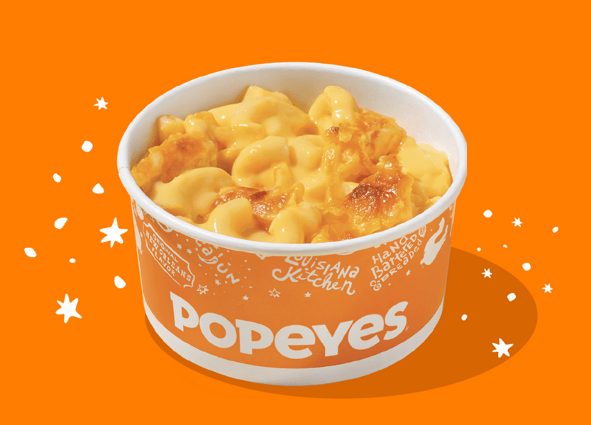 Homestyle Mac & Cheese Is Now Available at Popeyes Thrillist
