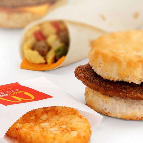 Free McDonald's Sausage Biscuit Mariah Carey's Menu Deals Thrillist