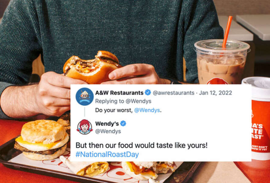 National Roast Day 2022 Wendy's Is Making Fun of People on Twitter