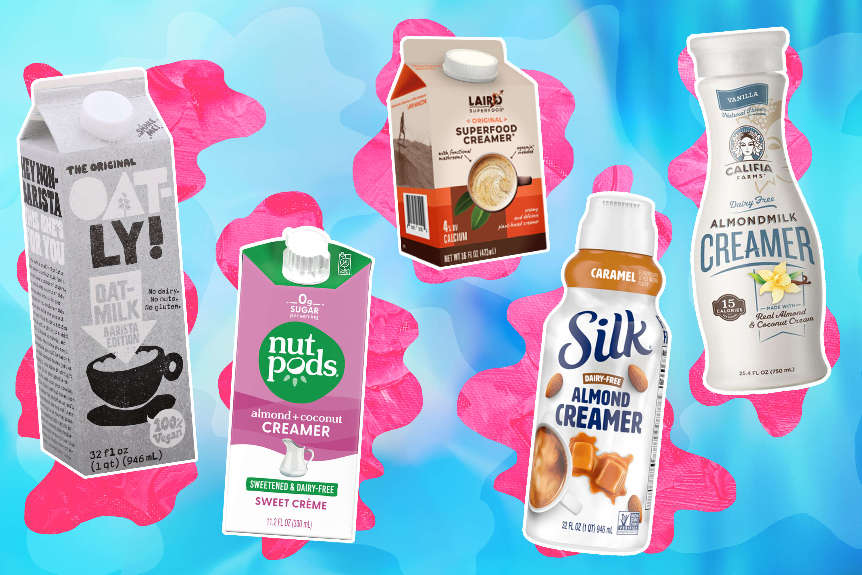 almond coffee creamer separates Augusta Ott