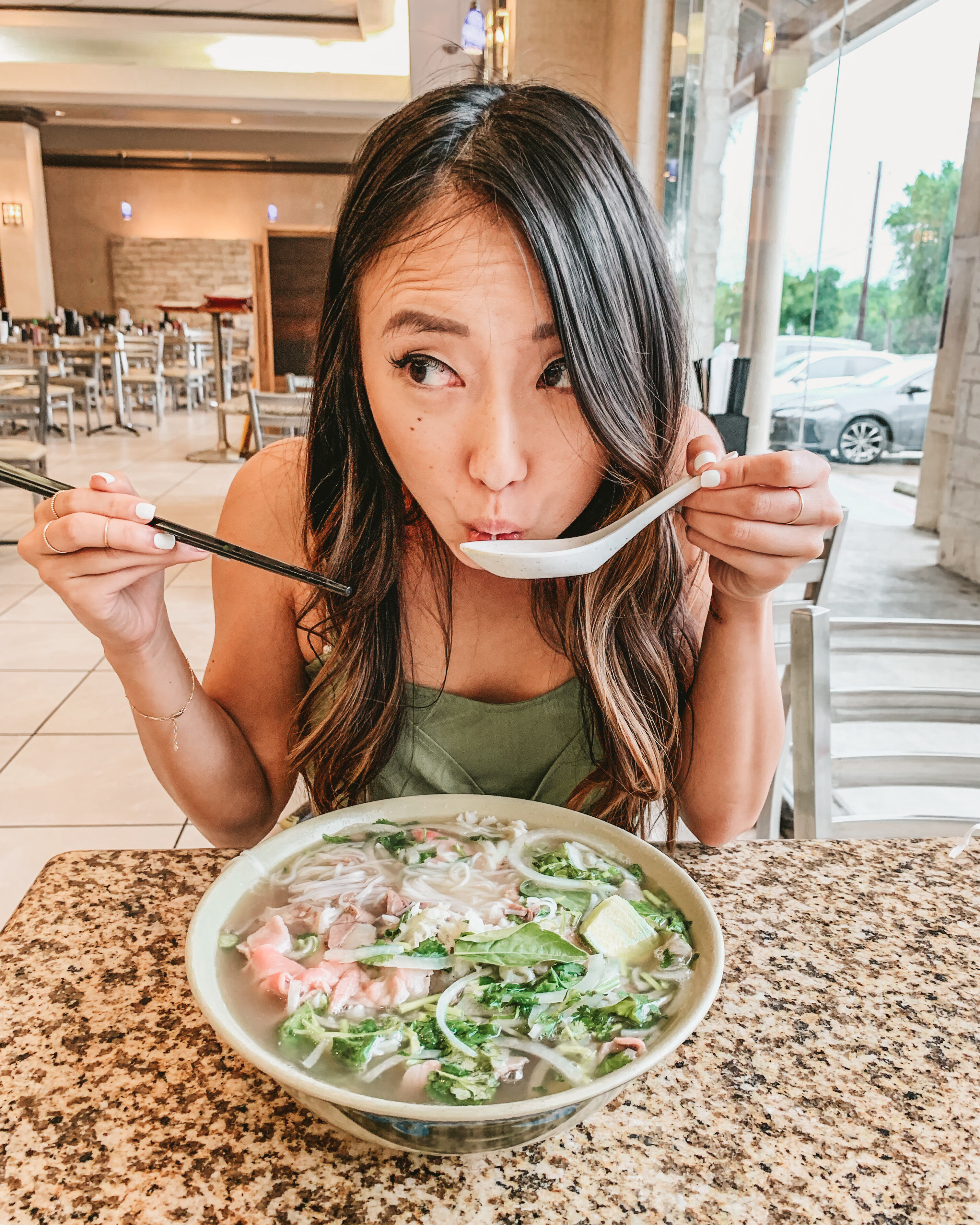 domain austin asian restaurants Columbus Mcarthur