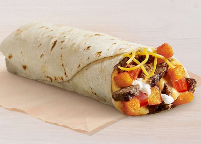 Taco Bell Launches New Steak Nacho Fries Burrito Thrillist