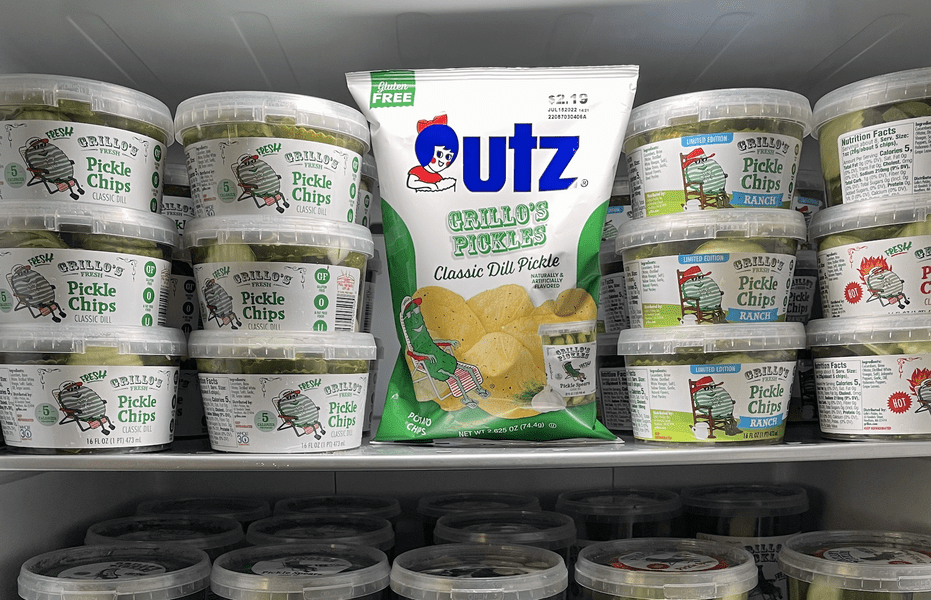 Utz and Grillo's Pickles Are Making Pickle Chips Together Thrillist