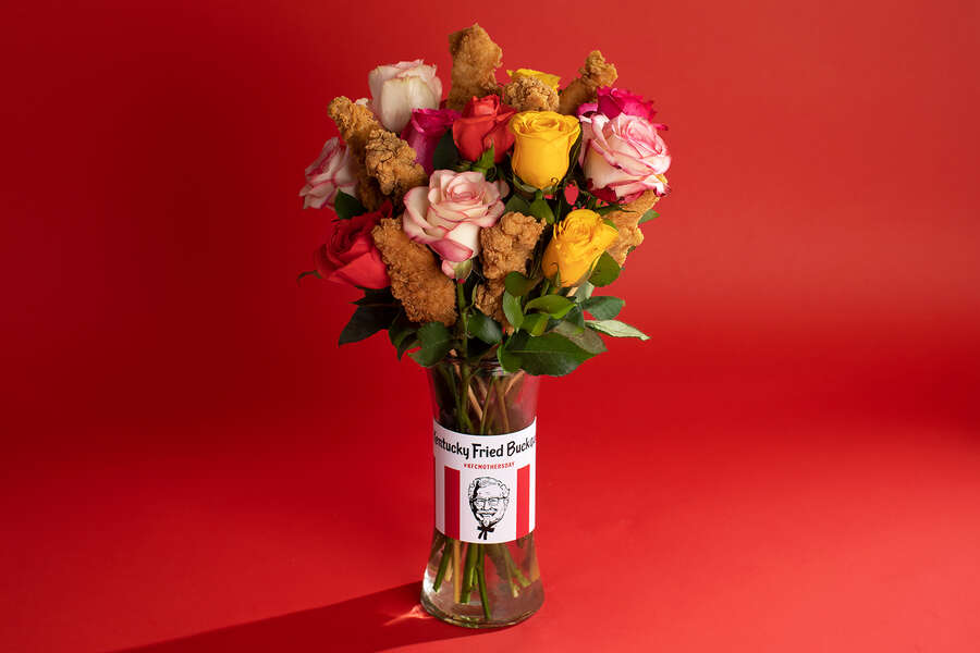 KFC Is Celebrating Mother’s Day With a Bouquet of Fried Chicken