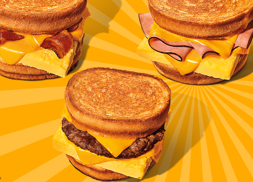 Burger King Adds New Cheesy Breakfast Melts to Its Menu Thrillist