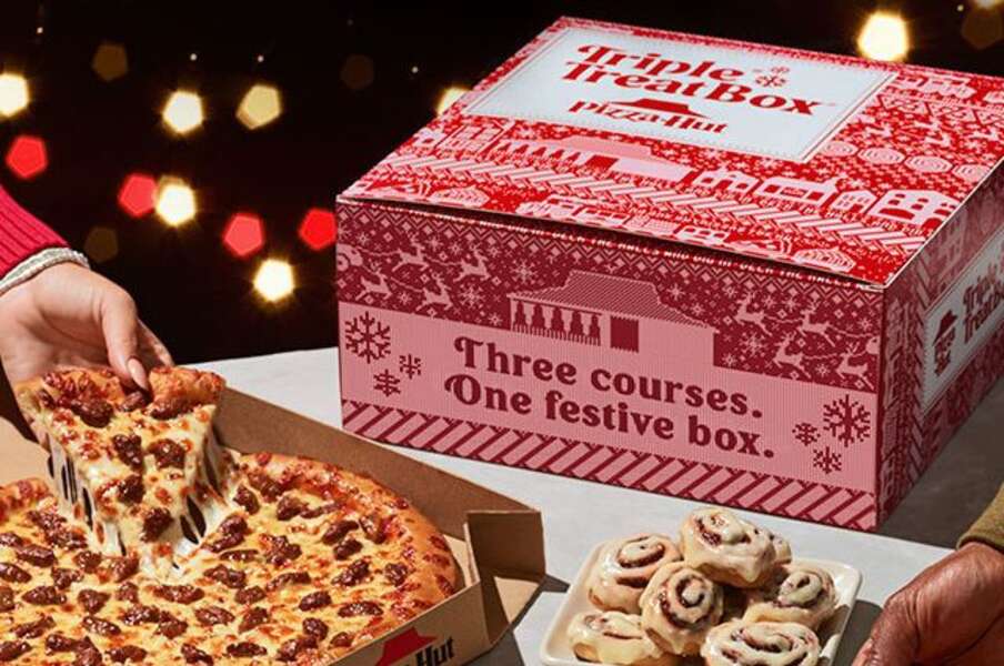 Pizza Hut Triple Treat Box Returns for the Holiday Season 2022 Thrillist