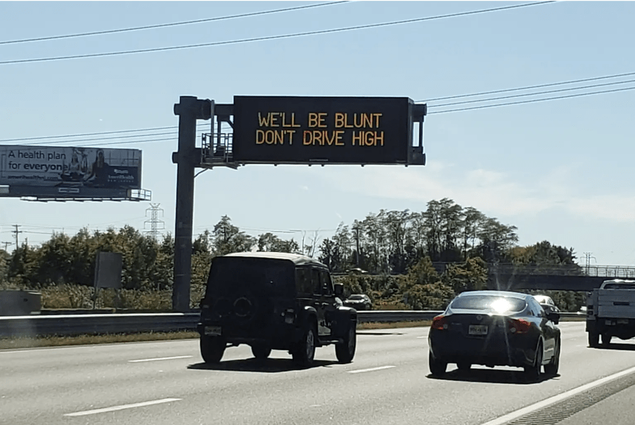 New Jersey Highway Safety Messages Deemed Too Funny and Distracting Thrillist