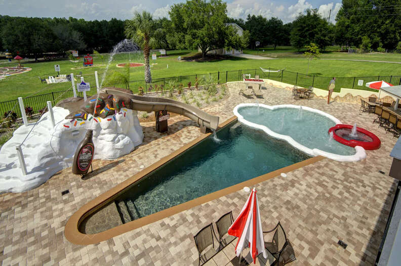 This DogFriendly Vacation Rental Home Has A 5Acre Backyard Theme Park