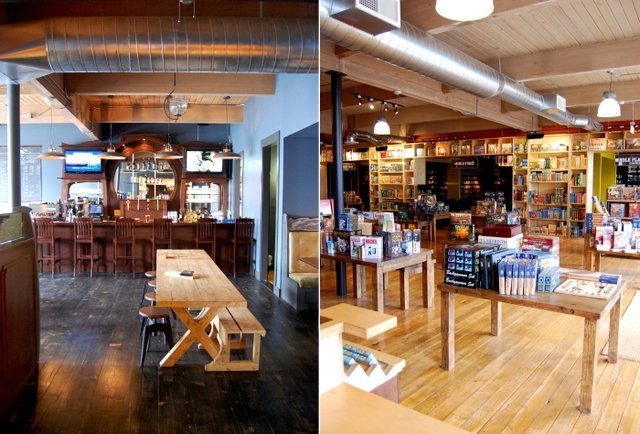 Card Kingdom & Cafe Mox Board Games and Beer Thrillist Seattle