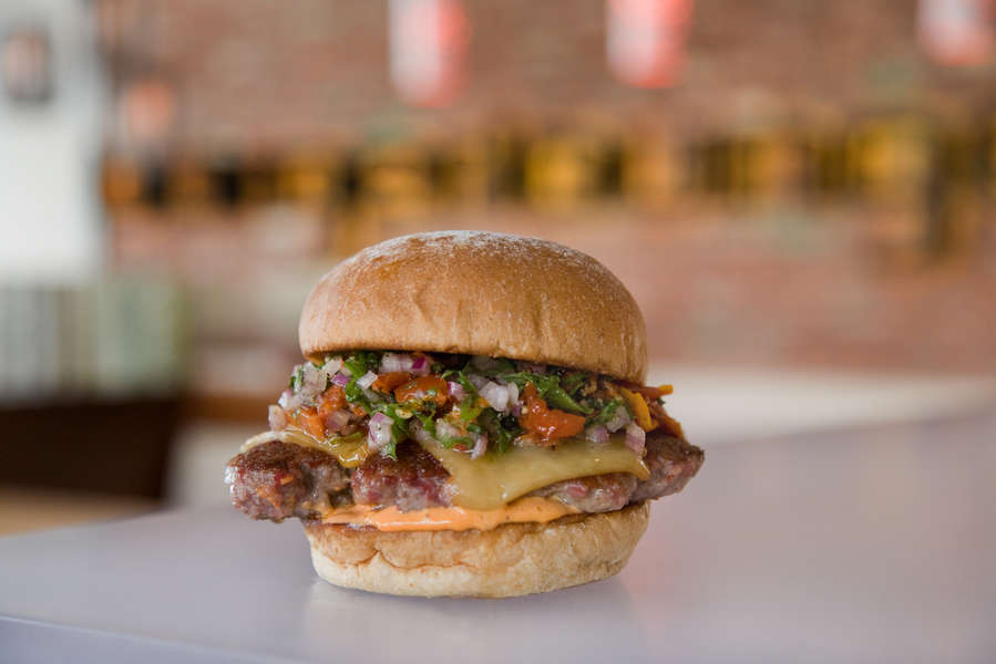 Burger Lounge's Wild Game Burgers Eat Thrillist Los Angeles