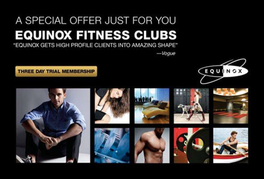 Experience Equinox with a 3day VIP Trial Membership Thrillist
