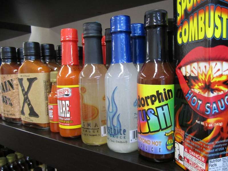 Heat Hot Sauce Shop Shop More than 40 Varieties of Hot Sauces in