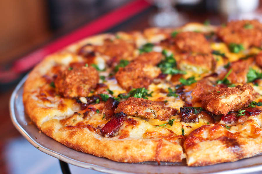 Slice & Pint This Insane Pork Belly Pizza is Made with Beer in Emory