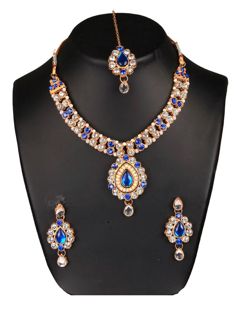 Buy Gold diamond necklacesets Online