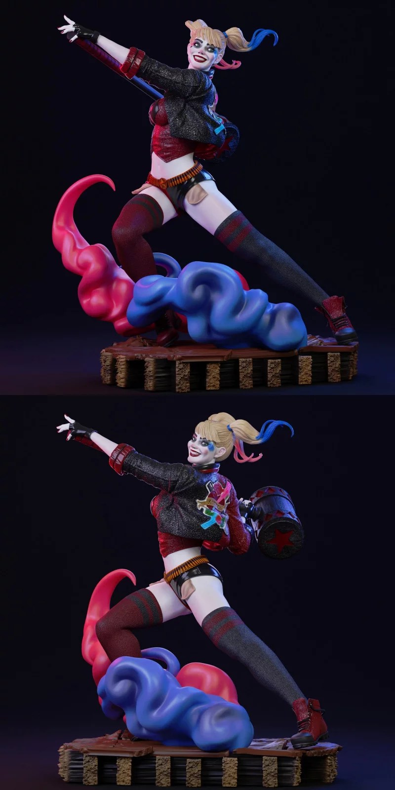 Harley Quinn » 3D print model Download free