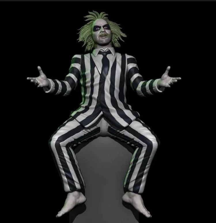 Download Free HighQuality Beetlejuice 3D Model For Printing & DAZ